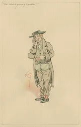 Der milde junge Quäker, um 1920er